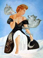 Мечта, 2001. Холст, масло, 80x 60 см