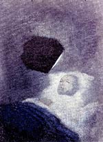 Без названия, 1998. Холст, масло, 18x15 см